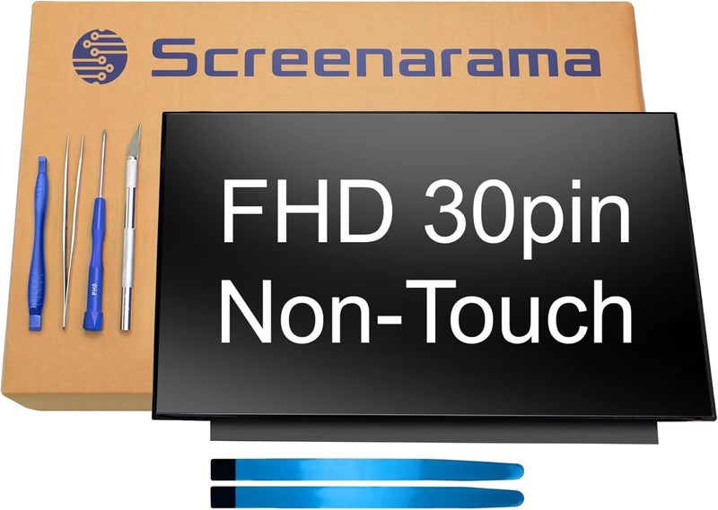 SCREENARAMA New Screen Replacement for Lenovo IdeaPad 3 15ITL05 Model 81X8, FHD 1920x1080, IPS, Matte, LCD LED Display with Tools - Image 1